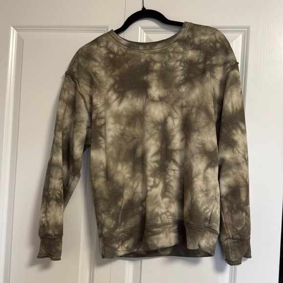 Oversized Green Tye Dye Sweater - Picture 1 of 3
